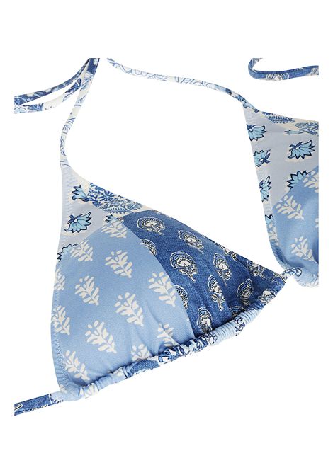 Costume donna Leah MC2 Saint Barth 01021H Azzurro coppe rimovibili lacci regolabili spalline sottili MC2 SAINT BARTH | Costumi | LEAH01021H3161